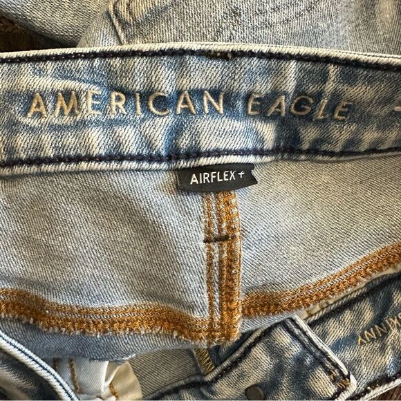 American Eagle Athletic Skinny distressed jean size 28x30 - Picture 6 of 8